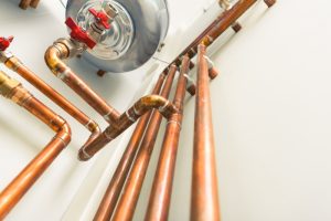 new-copper-plumbing-pipes